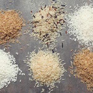 Various type of rice